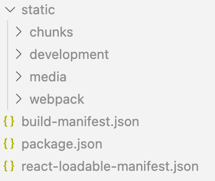 next.js static